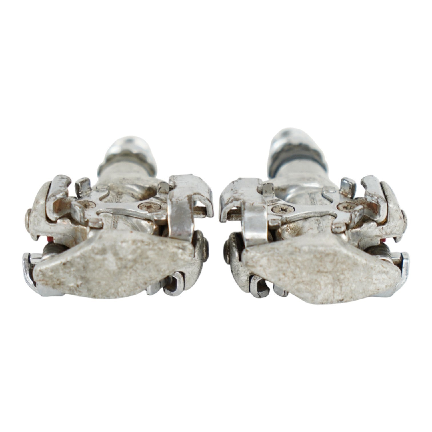 Shimano PD-M747 Clipless Pedals Silver Aluminium Dual-Sided Mountain Bike