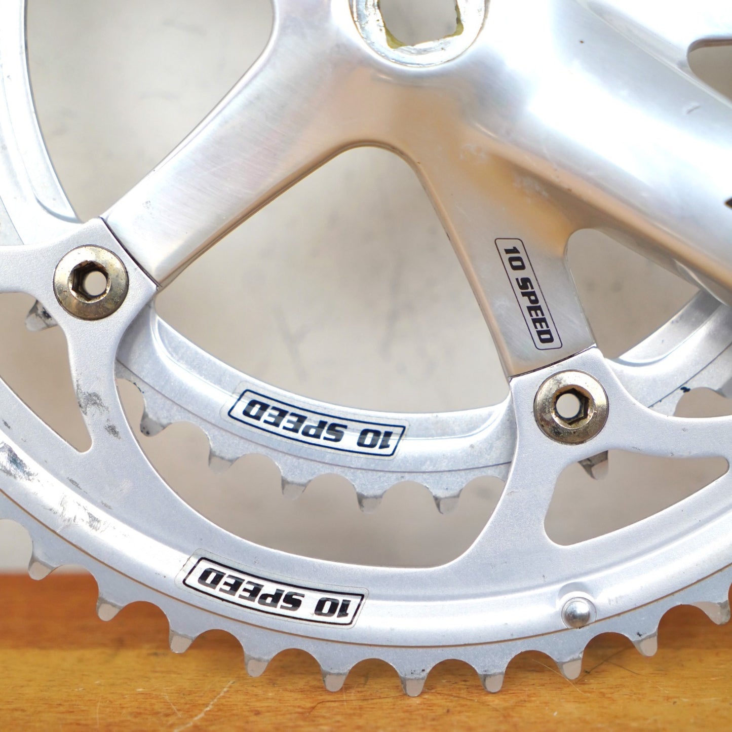 Campagnolo Veloce Crankset 10-Speed 53/39T 172.5mm Length Square Taper