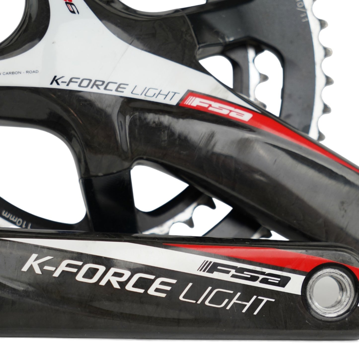FSA K-Force Light BB386 Evo Crankset 175mm 53/39T 110BCD Hollow Carbon Road