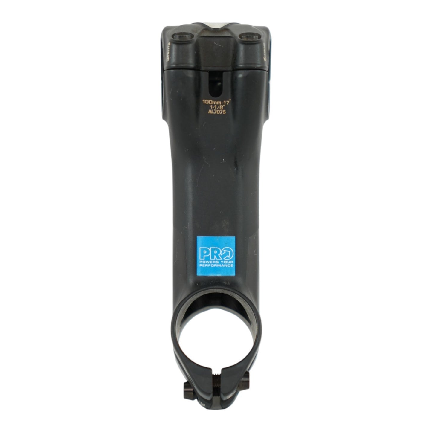 PRO Vibe Stem Black 100mm Length 31.9mm Clamp -17 Degree Rise Road Bike