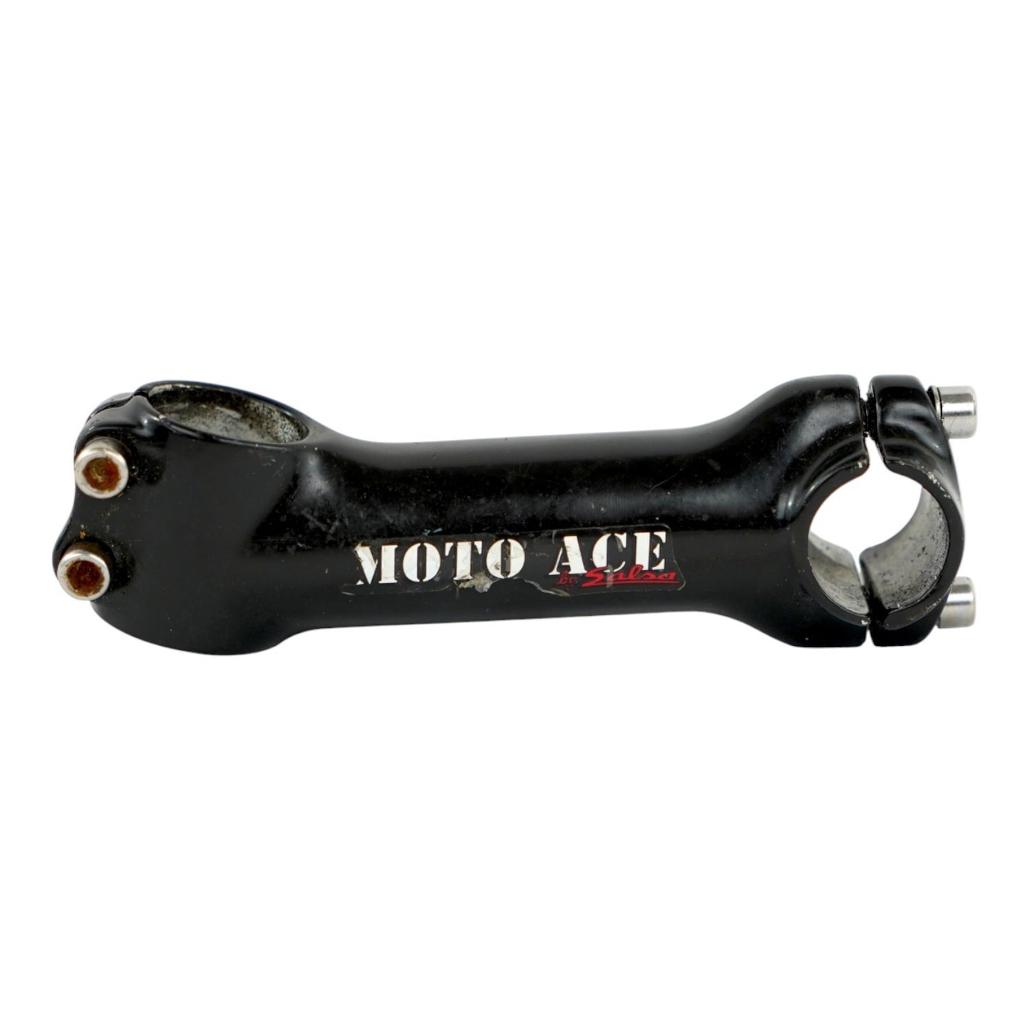 Salsa Moto Ace Stem Black 110mm Length 25.4mm Clamp Road Bike Part