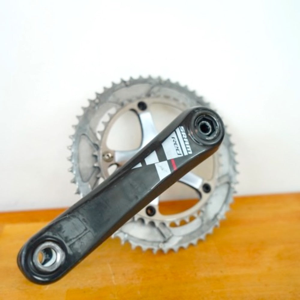 Sram Red Powerglide Carbon Crankset 53/39T 10 Speed 172.5mm 130mm BCD