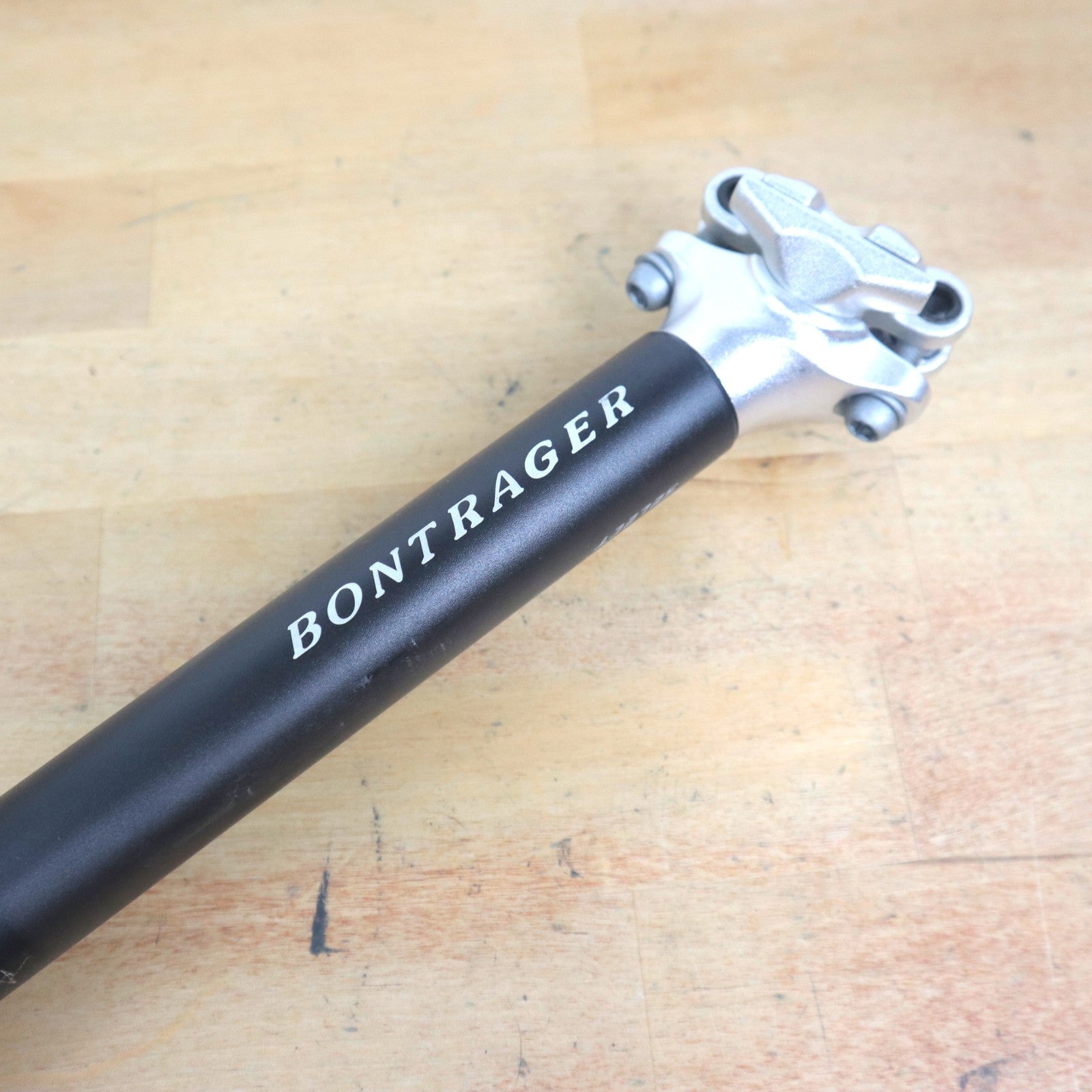 Bontrager Select Aluminum Seatpost 27.2mm 400mm Length Black Road Bike