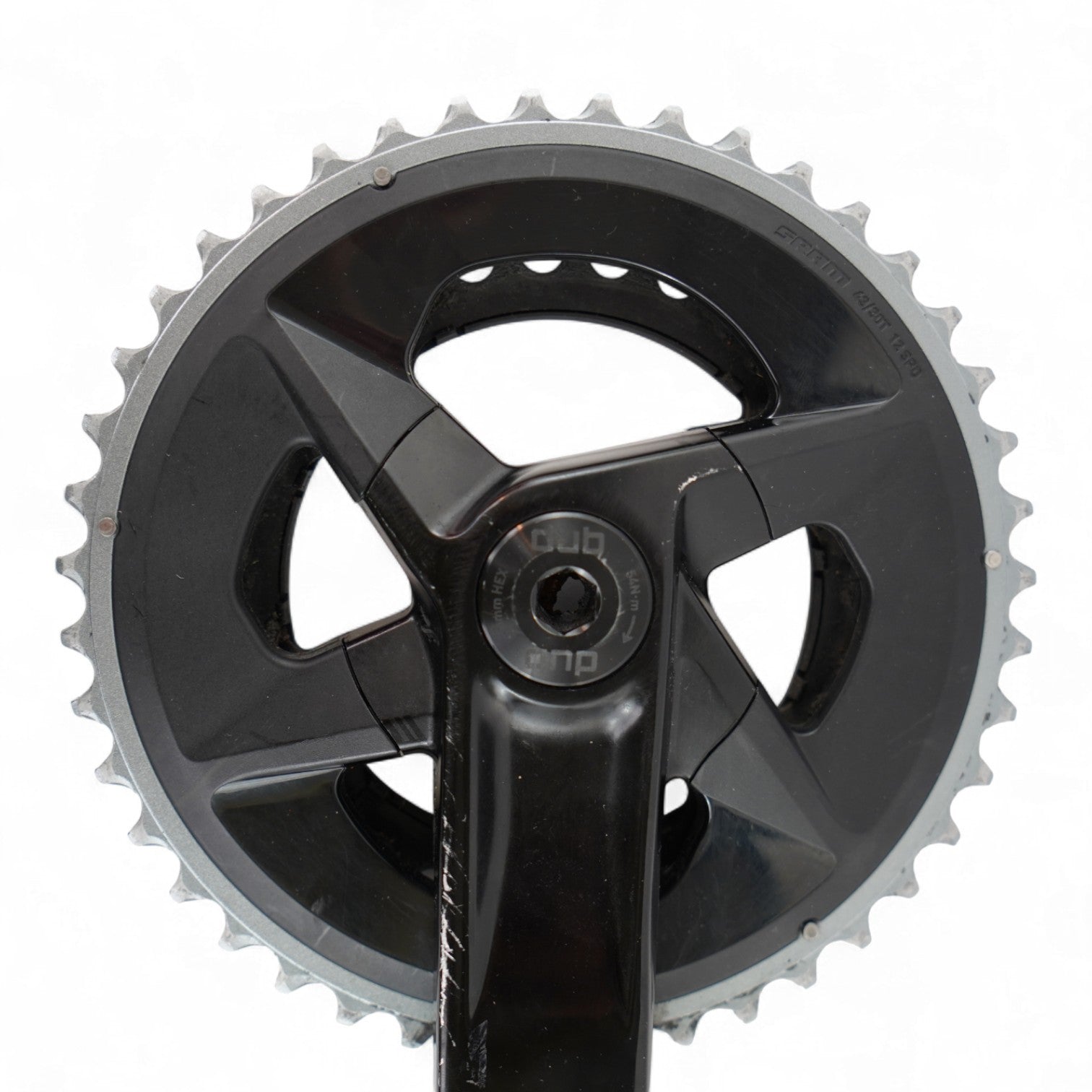 Sram AM FC Rival D1 Dub Wide Crankset 42/30T Chainrings 2x12-Speed Road Bike