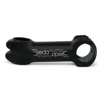 Deda Quattro Black Stem 31.8mm Clamp Road Bike Cycling