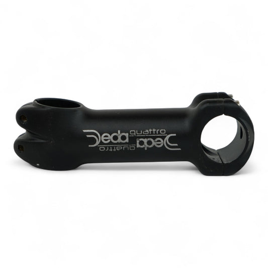 Deda Quattro Black Stem 31.8mm Clamp Road Bike Cycling