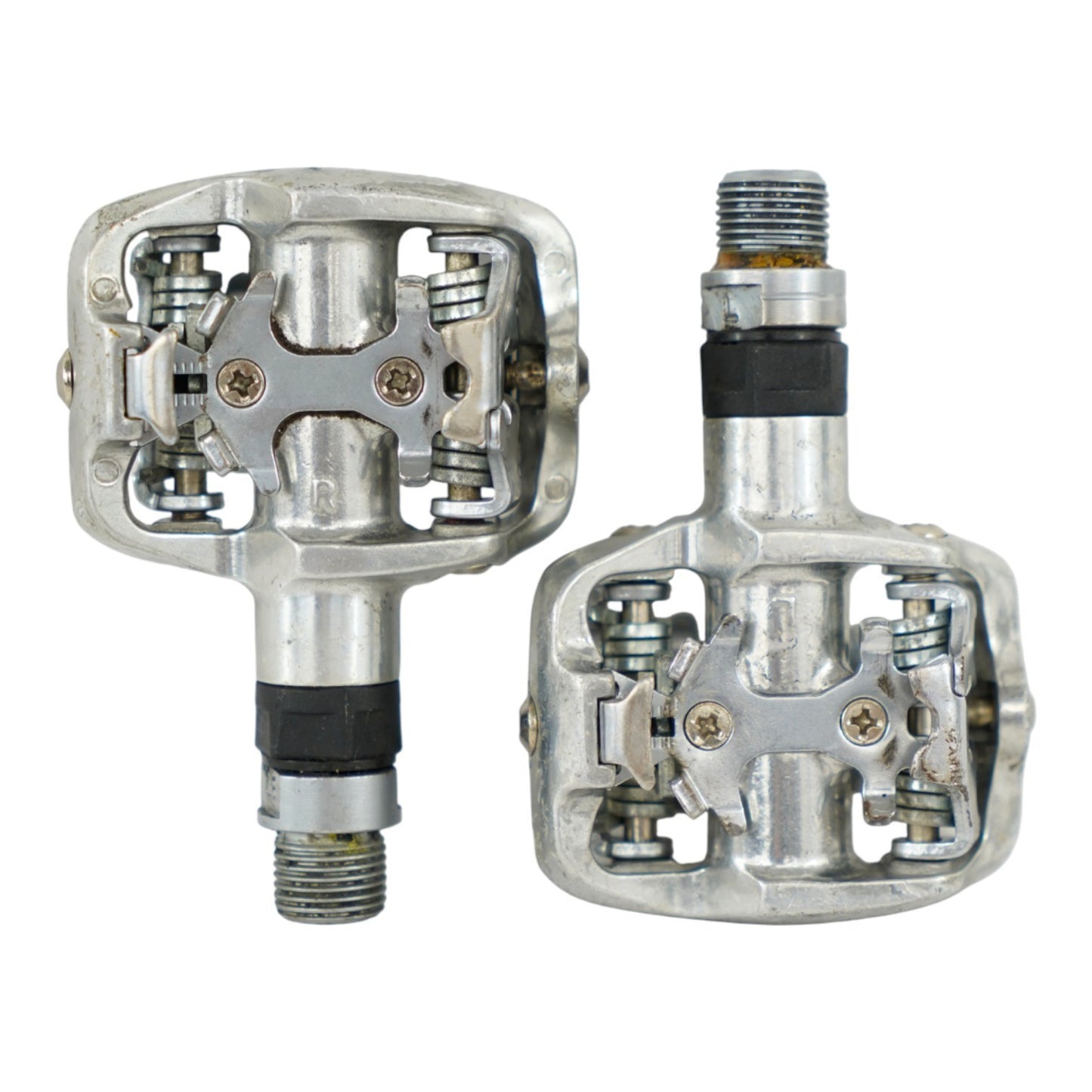 Topo Dual-Sided Clipless Pedals Silver Road Bike Part