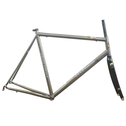 NOS 58cm Calborn Celo Europa by Colnago Titanium Road bike Framset