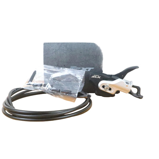 Shimano Deore XT SL-M8100-L 2X Left Trigger Shifter (Missing Barrel Adjuster)