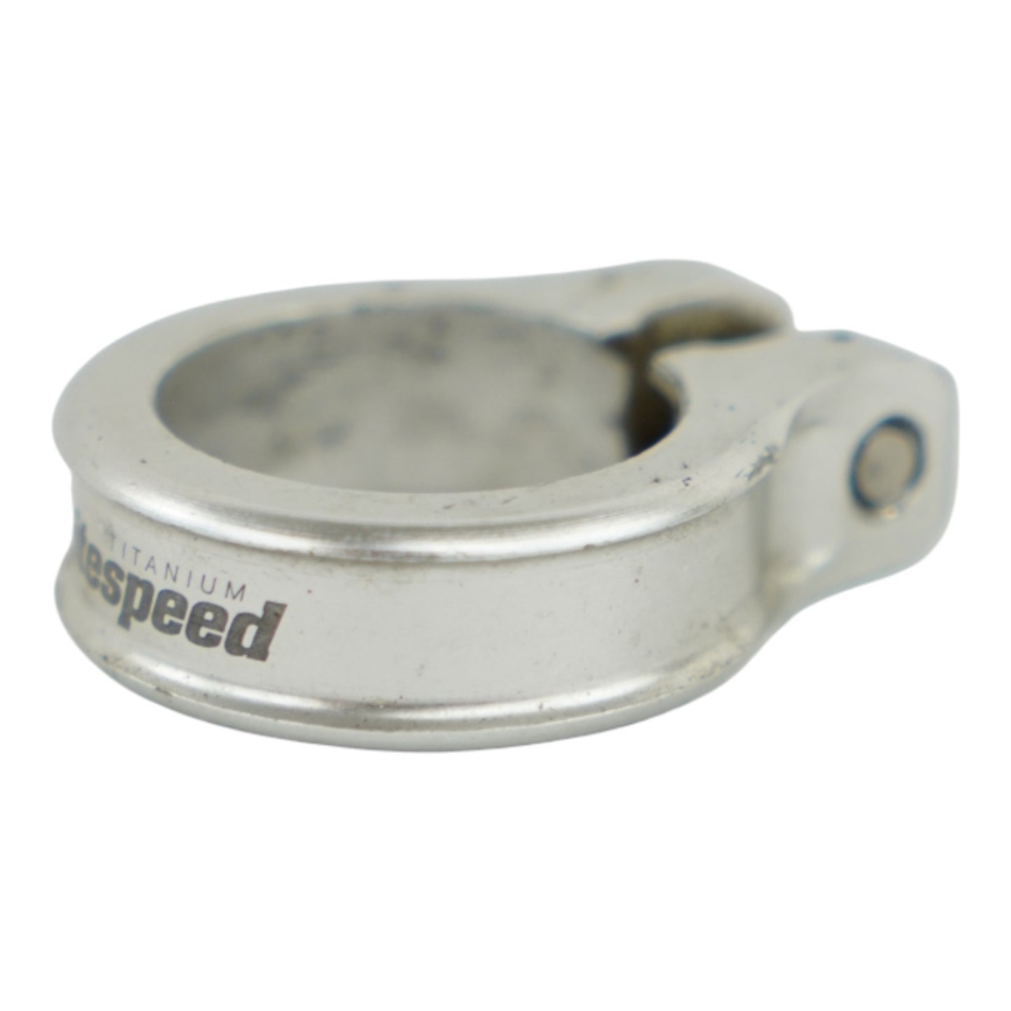Litespeed Titanium Seatpost Clamp Silver 31.6mm Road Bike Part