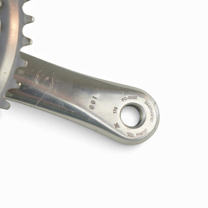 Shimano Ultegra FC-6500/6503 Crankset 52/42T Biopace 9/10-Speed 175mm Length