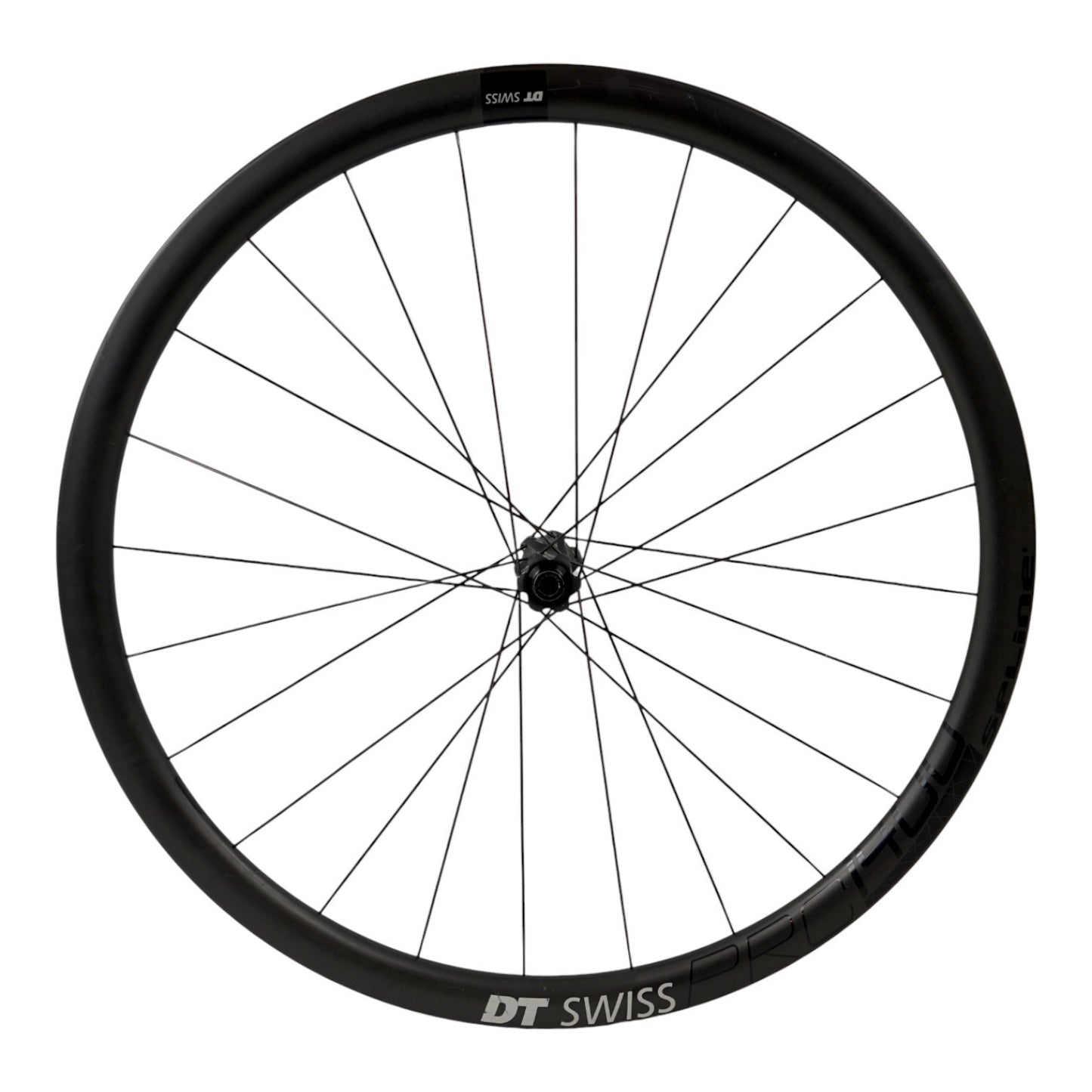 DT Swiss 240 700c Disc Brake Clincher Front Wheel Carbon w/ PRC 1400 Spline Rim