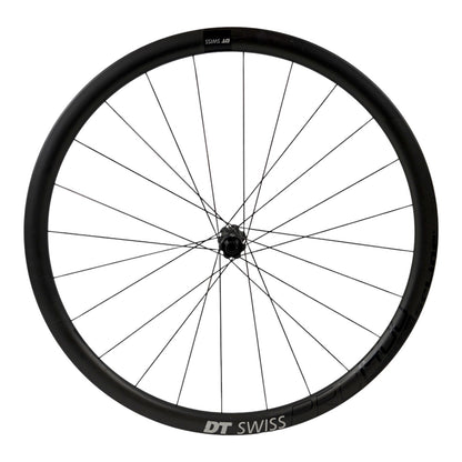 DT Swiss 240 700c Disc Brake Clincher Front Wheel Carbon w/ PRC 1400 Spline Rim