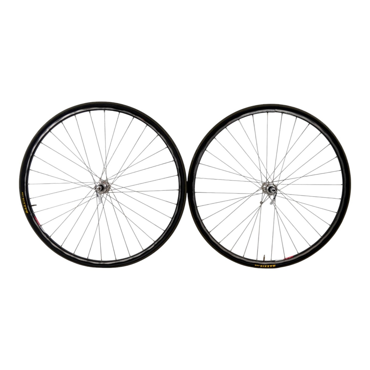 Campagnolo Omicron 6061 700c Rim Brake Clincher Wheelset Stand QR Axle Road Bike