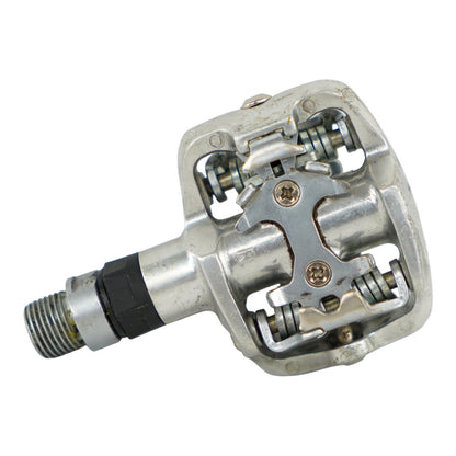 Topo Dual-Sided Clipless Pedals Silver Road Bike Part