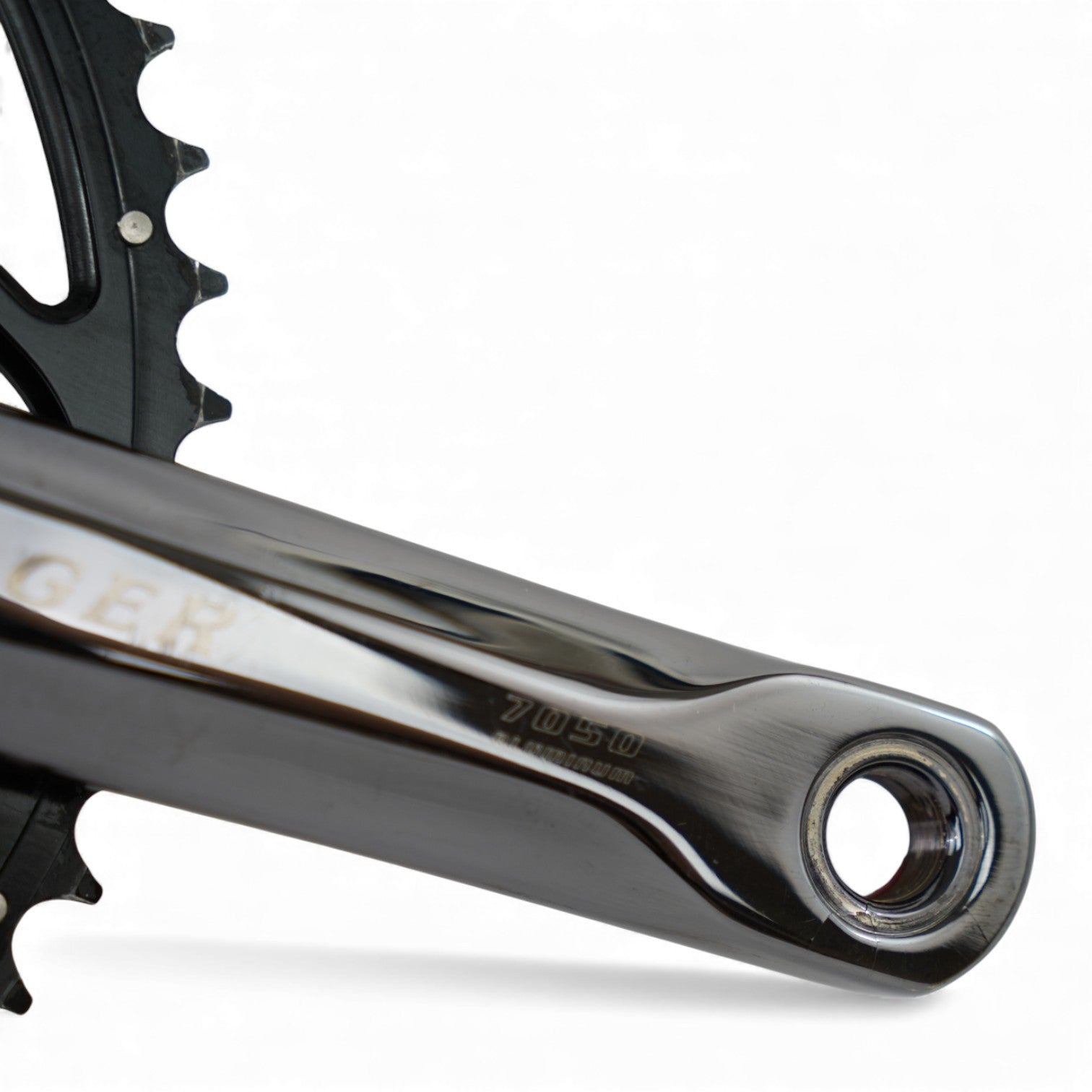 Bontrager Giga X Pipe Triple Crankset 52/42/30T 175mm Crank Arms 7050 Aluminum