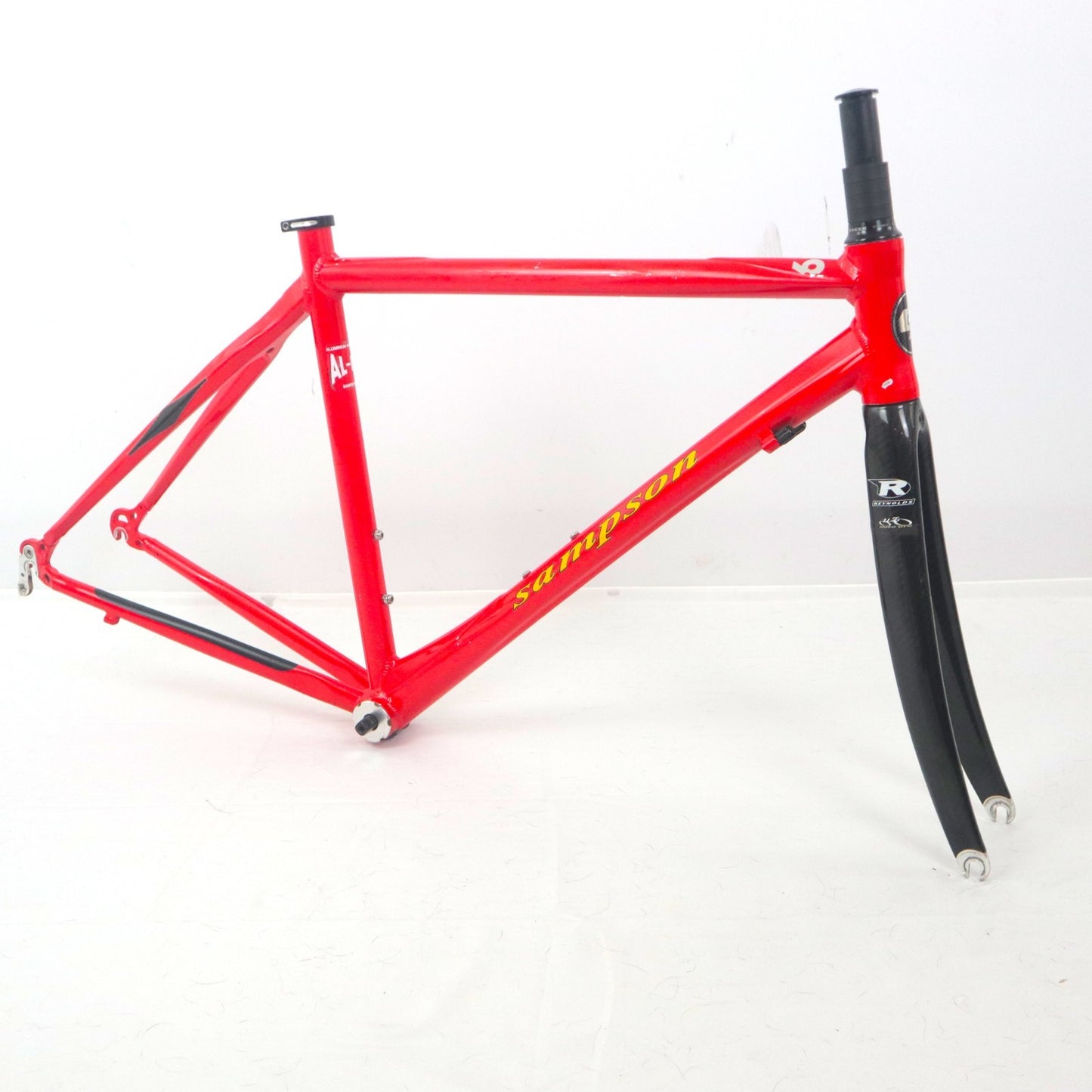 Sampson Z9 50cm Aluminum-Magnesium Frameset Threaded Italian BB Rim Brake