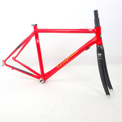 Sampson Z9 50cm Aluminum-Magnesium Frameset Threaded Italian BB Rim Brake