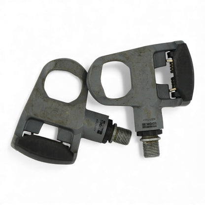 Look Keo Easy Clipless Pedals Gray Black Road Cycling Part