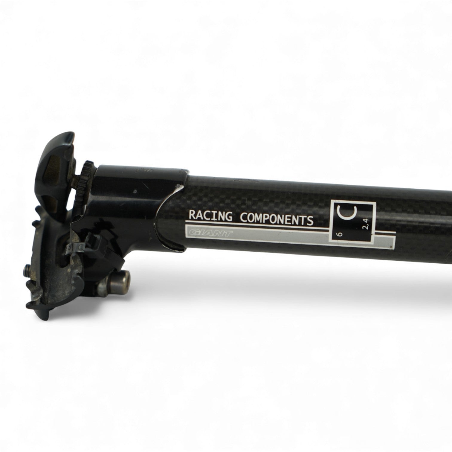 Giant Racing Components Carbon 27.2x350mm Seatpost Rare Lightweight Cycling