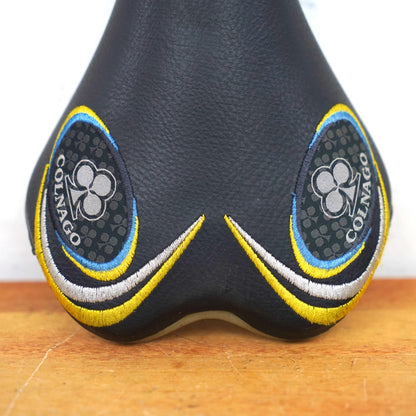 Selle San Marco Colnago Hoskar Saddle Embroidered Black Road Bikes Seat