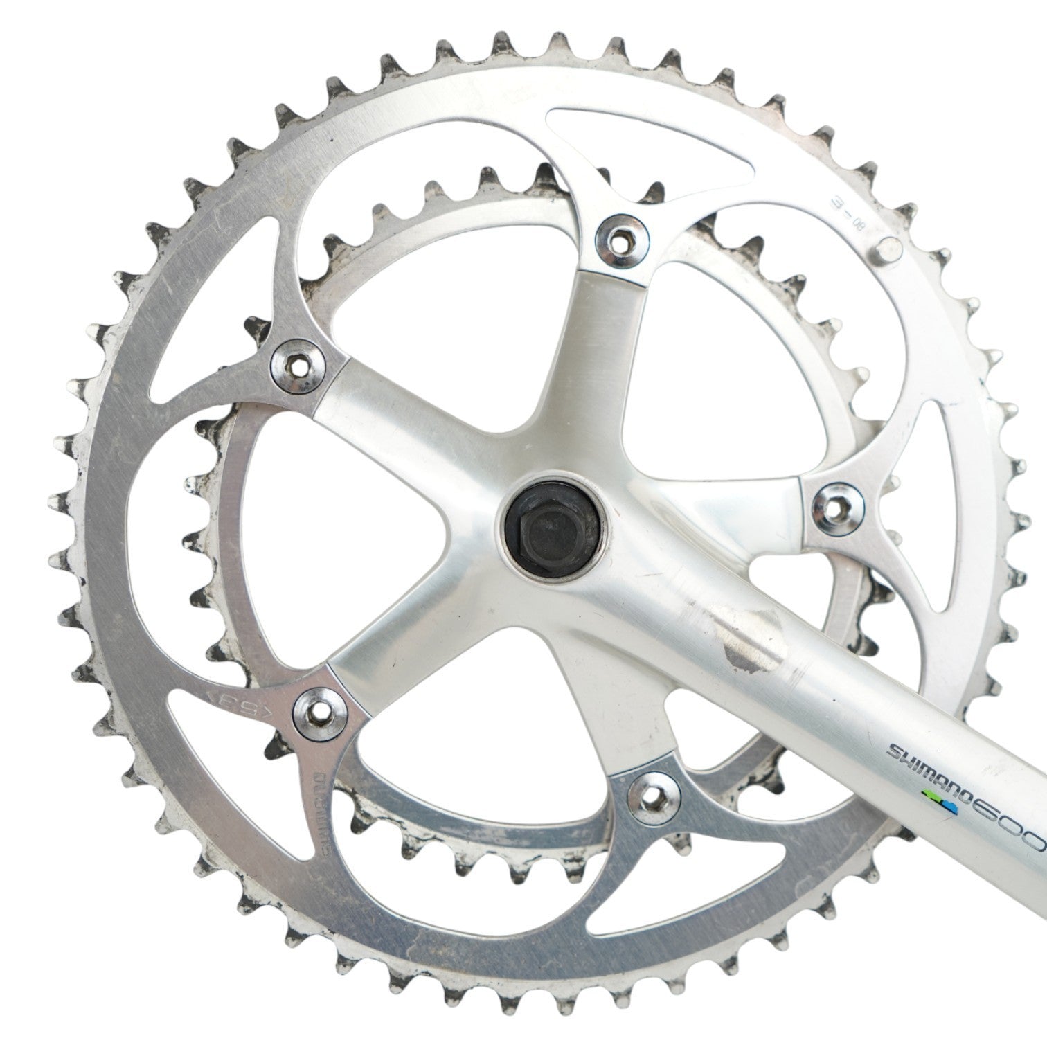 Shimano 600 FC-6400 Crankset 172.5mm Crank Arms 53/39T Road Bike Part