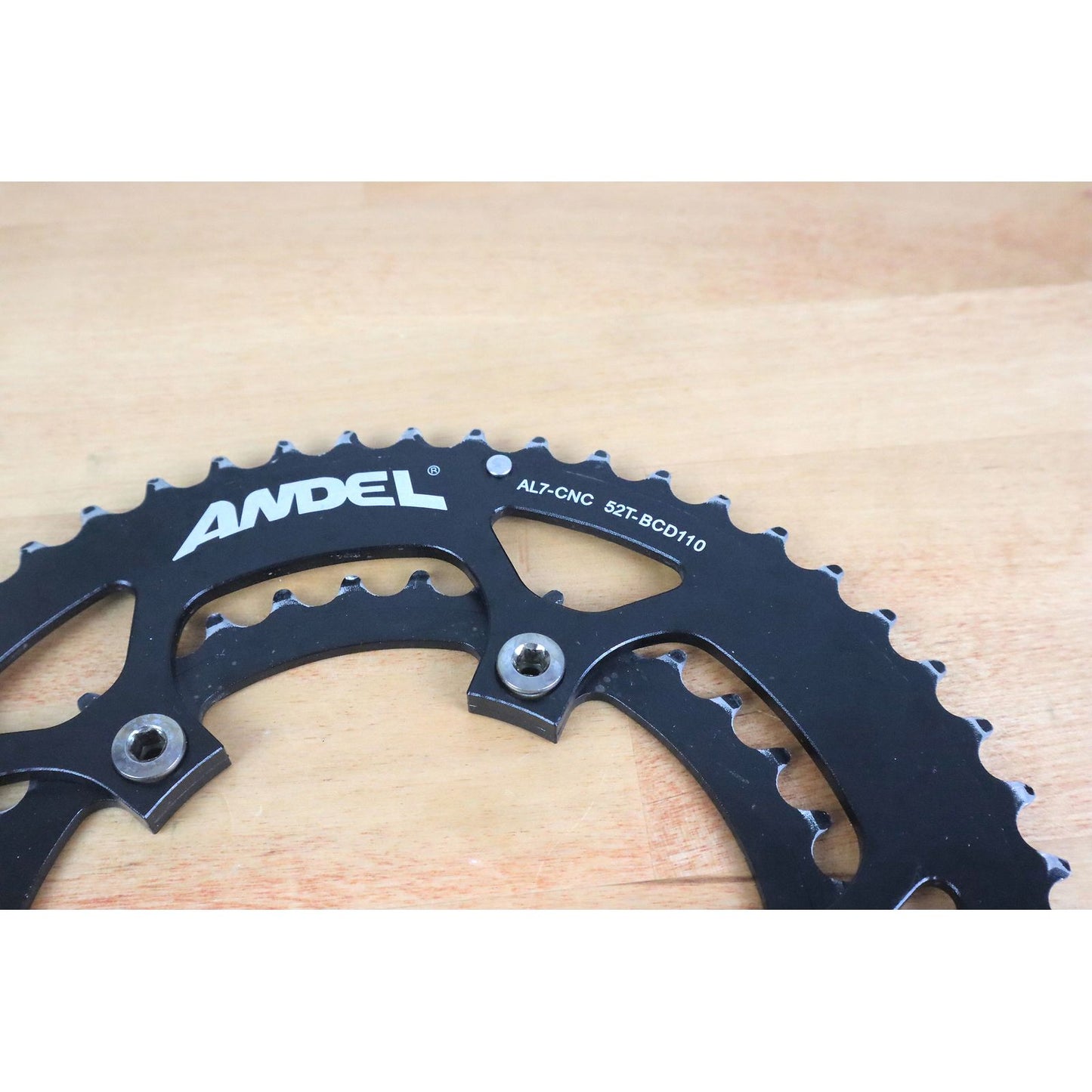 Andel AL7-CNC 52/36T 110mm BCD Chainring Set