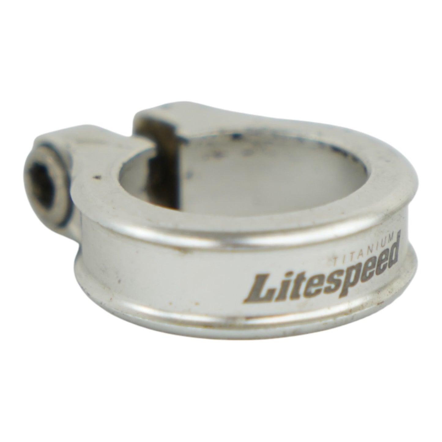 Litespeed Titanium Seatpost Clamp Silver 31.6mm Road Bike Part