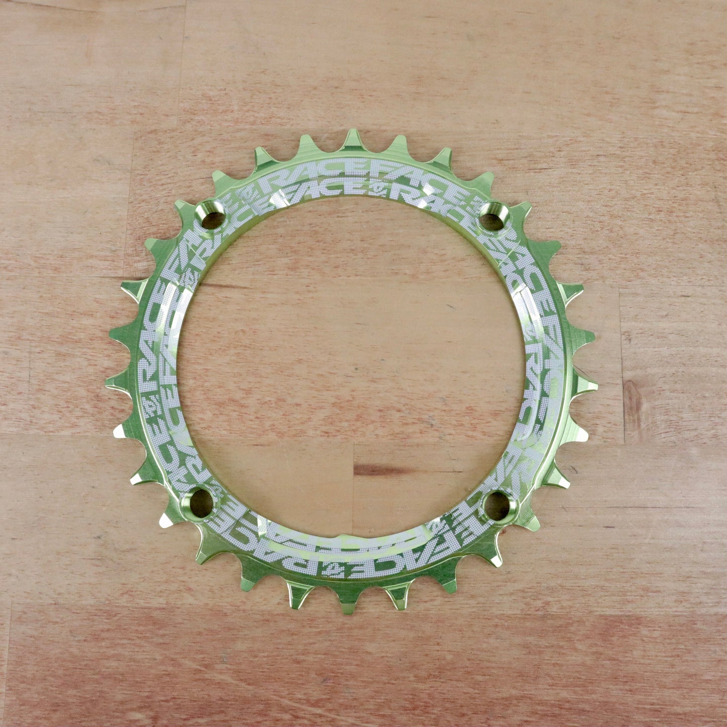 RaceFace Narrow Wide 104mm BCD 30T Chainring Aluminum Green