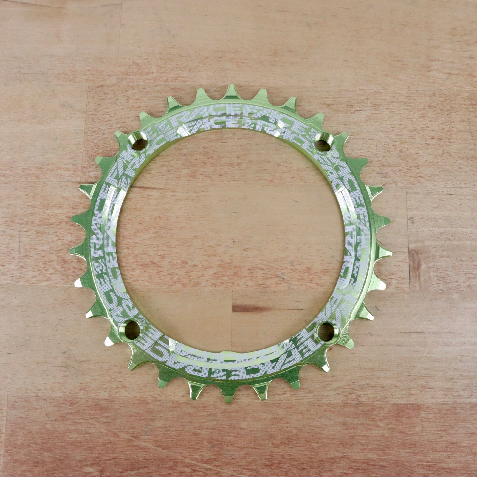 RaceFace Narrow Wide 104mm BCD 30T Chainring Aluminum Green