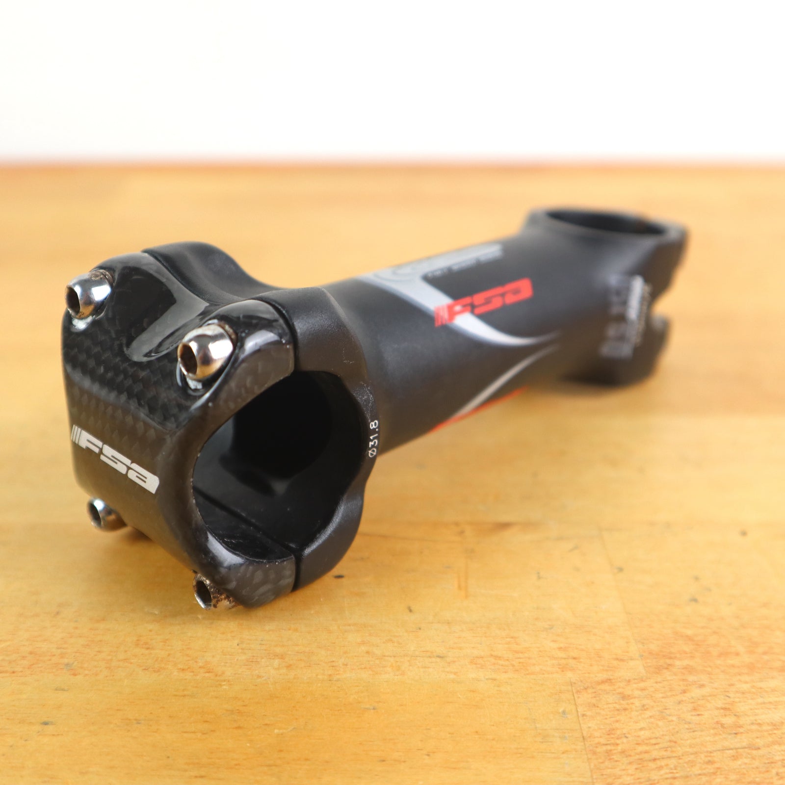 FSA OS-150 Alloy MTB-Road Stem 31.8mm +/- 6° 110mm Carbon Faceplate