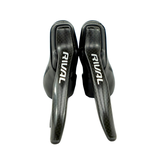 Sram Rival DoubleTap Shifter Set Black Carbon 2x10-Speed Road Bike