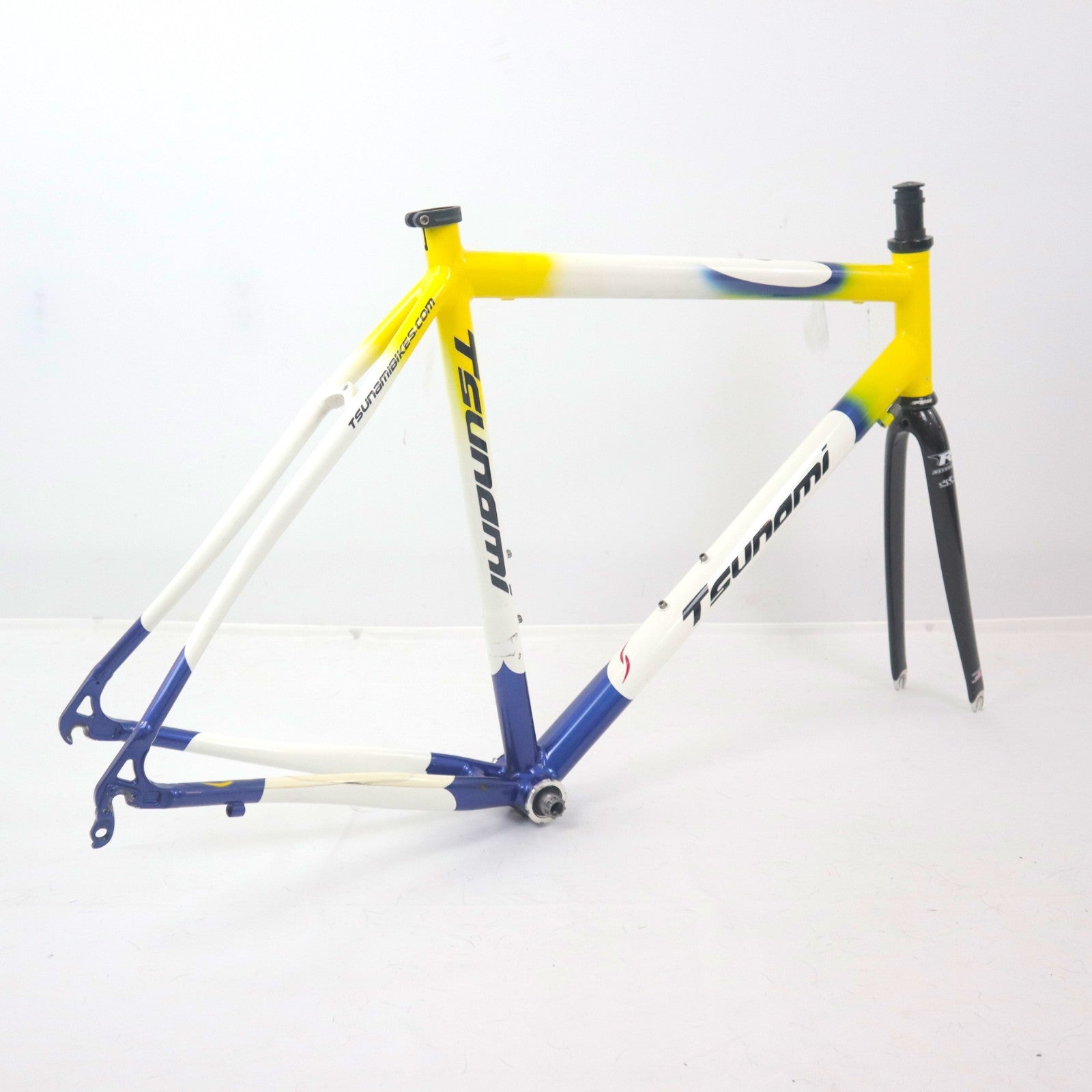 Tsunami Bikes 54cm Aluminum Road Bike Frame with Reynolds Ouzo Pro Fork