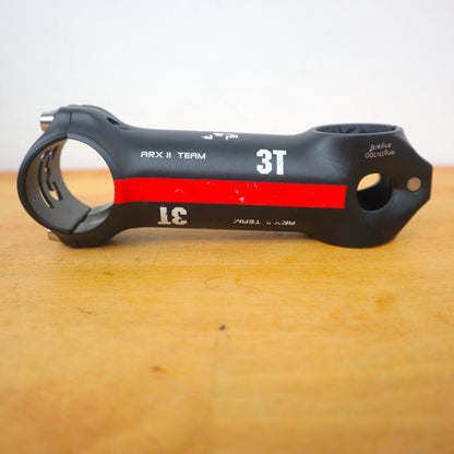 3T ARX II Team Stem 100mm Aluminium 6° Rise 31.8mm Clamp Size Road Bike