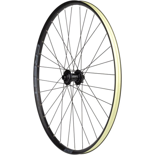 Stan's Crest S2 Front Wheel - 29" 15 x 100mm 6-Bolt Black 32H
