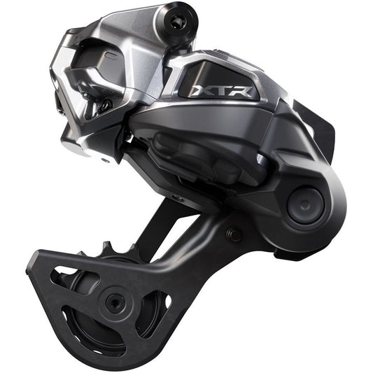 Shimano XTR RD-M9250-GS Di2 Wireless Rear Derailleur - 12-Speed Medium Cage Shadow ES BLK/Gray