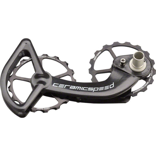 CeramicSpeed OSPW Pulley Wheel System Shimano 9000/6800 Series - Alloy Pulley Carbon Cage BLK