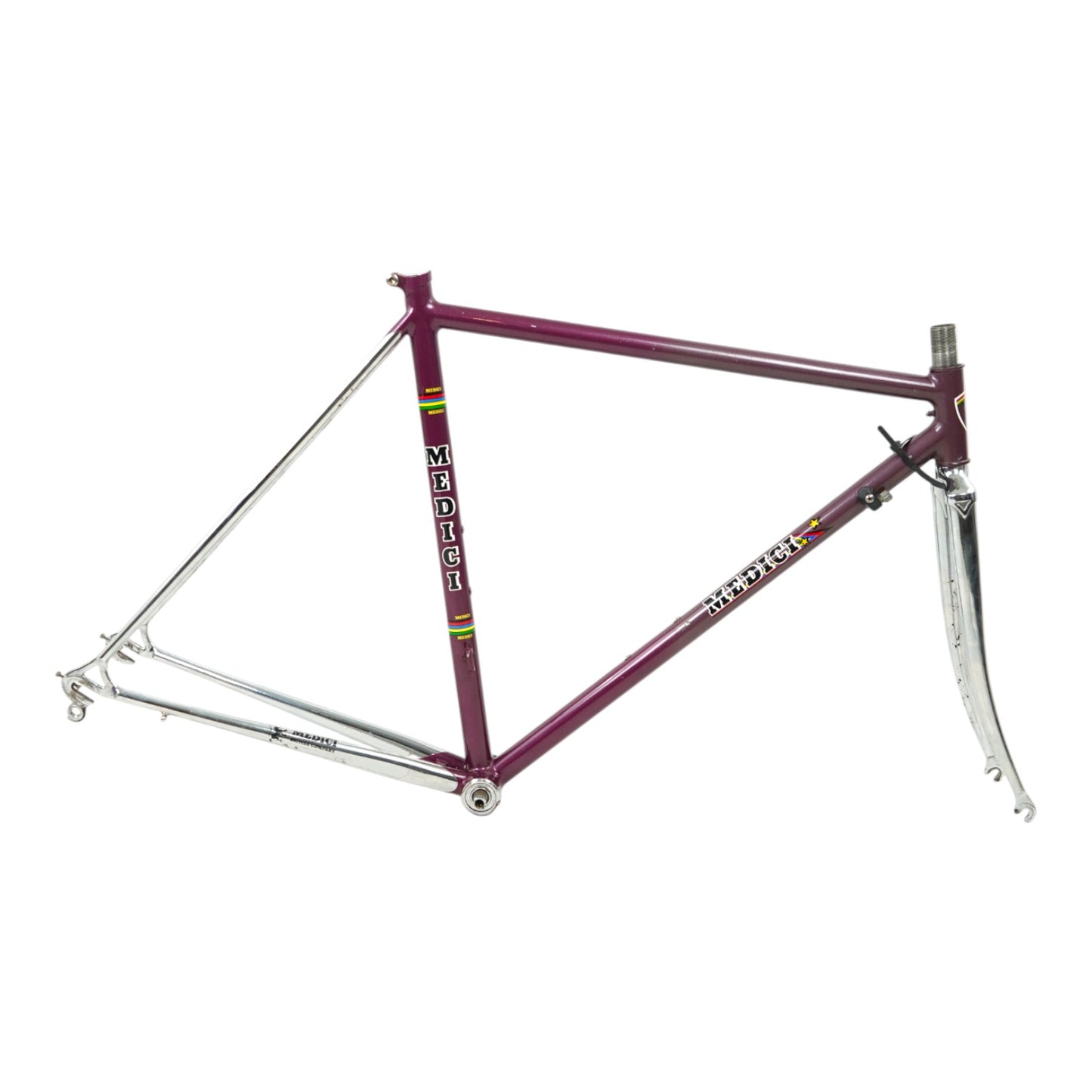 53cm Vintage Medici Pro Strada Rim Brake Road Bike Frameset