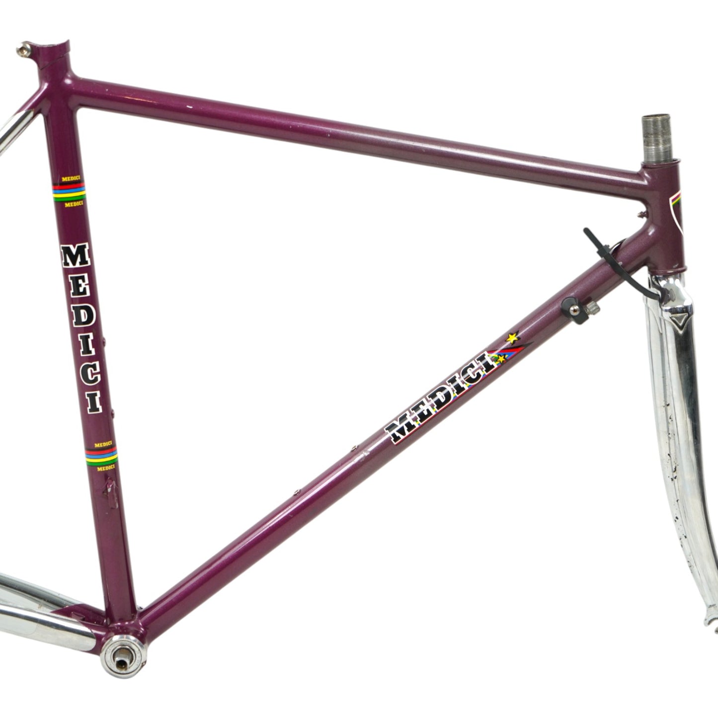 53cm Vintage Medici Pro Strada Rim Brake Road Bike Frameset