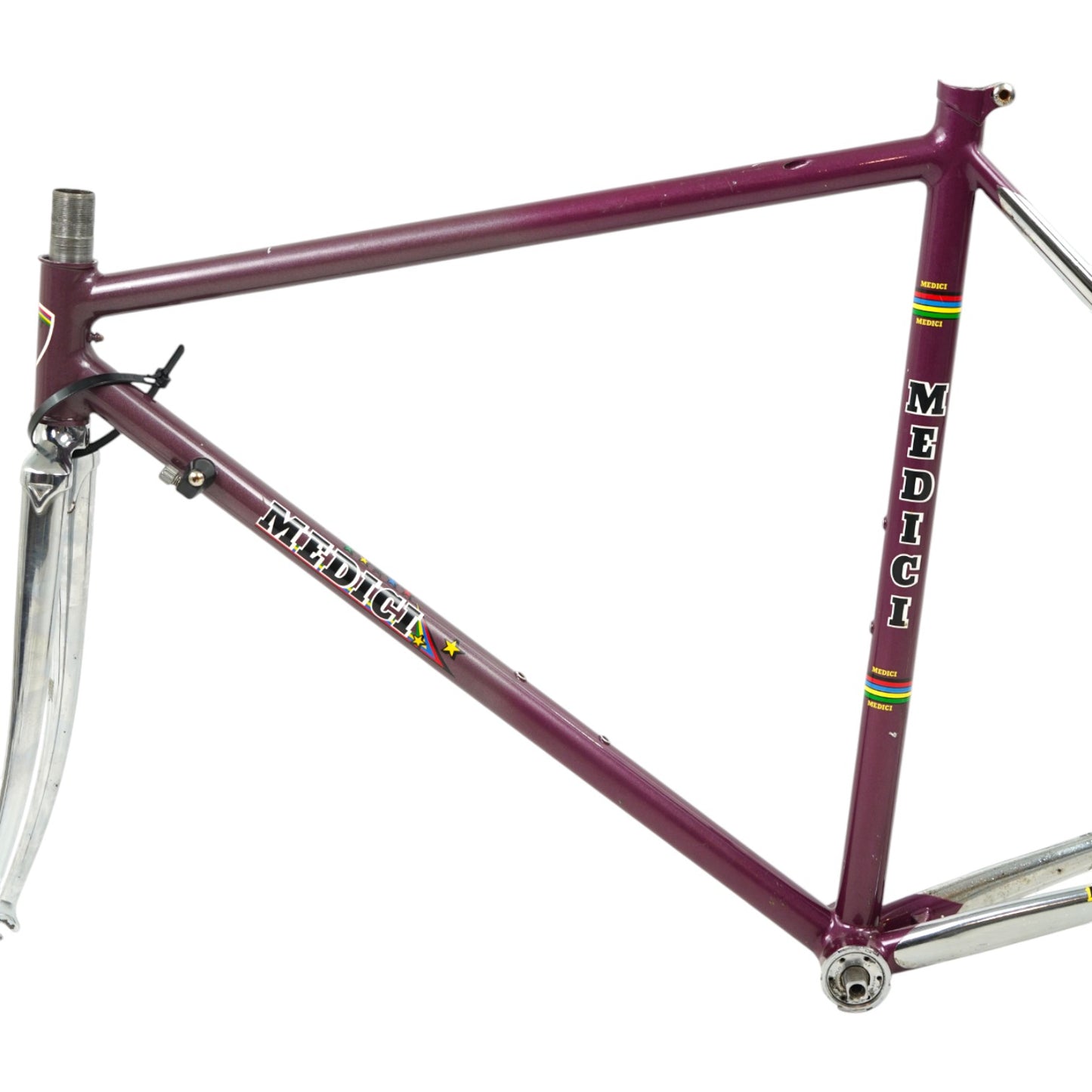 53cm Vintage Medici Pro Strada Rim Brake Road Bike Frameset