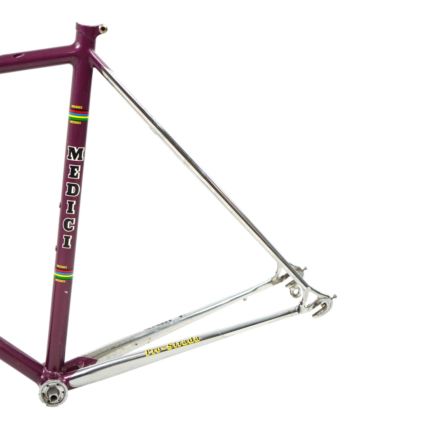 53cm Vintage Medici Pro Strada Rim Brake Road Bike Frameset