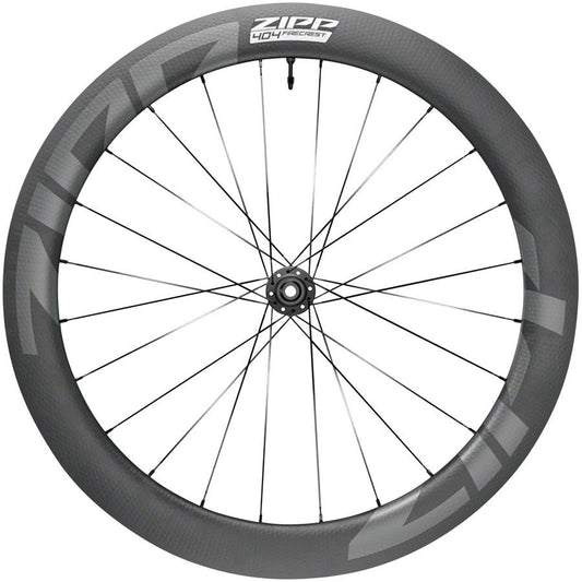 Zipp 404 Firecrest Carbon Front Wheel - 700 12 X 100mm Center-Lock Tubeless BLK A1