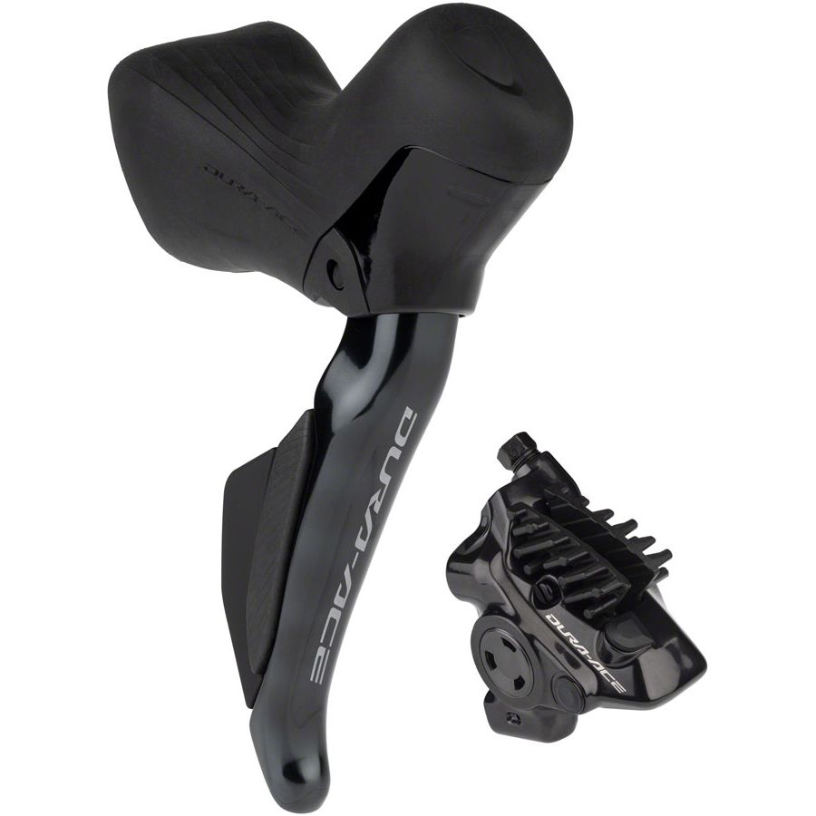 Shimano Dura-Ace ST-R9270F-R Di2 Shift/Brake Lever BR-R9270 Hydraulic Disc Brake Caliper - Right/Rear 12-Speed Flat Mount BLK