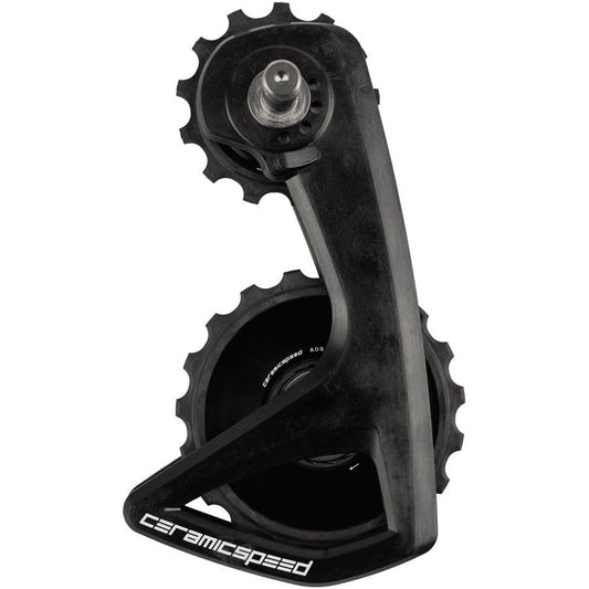 CeramicSpeed OSPW RS Alpha Pulley Wheel System Shimano 105 7150 - ALPHA Aluminum Pulley Carbon Cage BLK