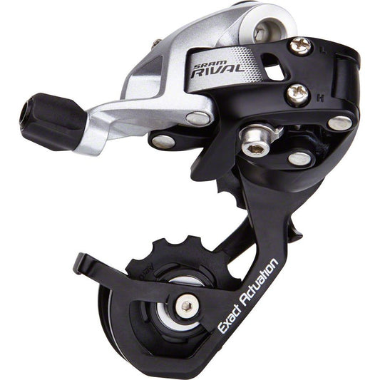SRAM Rival 22 Rear Derailleur - 11 Speed Short Cage Black/Silver