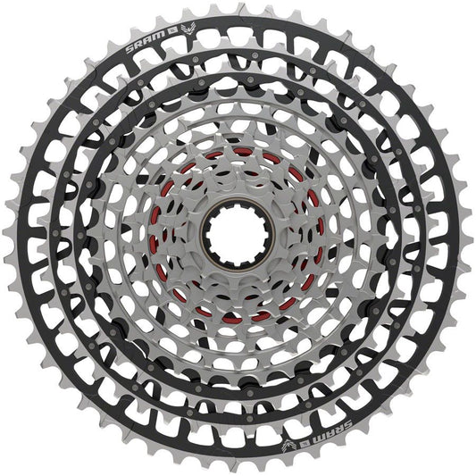 SRAM XX SL Eagle T-Type XS-1299 Cassette - 12-Speed 10-52t For XD Driver Silver/BLK