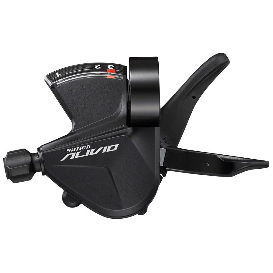 Shimano Alivio SL-M3100-L Shifter - Left 3-Speed RapidFire Plus Optical Gear Display