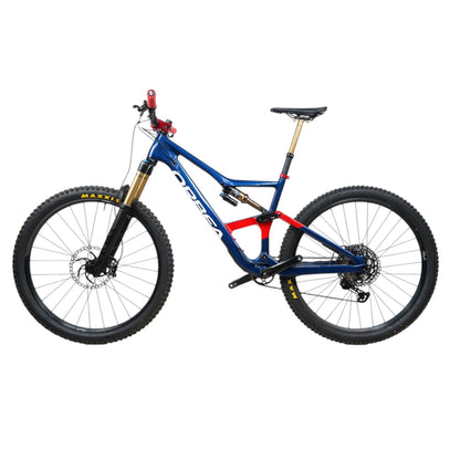 2023 Orbea Occam M10 LT 29" Custom Full Suspension Carbon Mountain Bike - Large