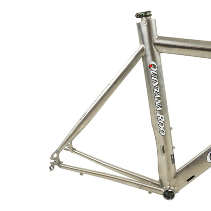Quintana Roo Ti-Phoon Titanium Rim Brake TT/Triathlon Frameset w/ extras - 54cm