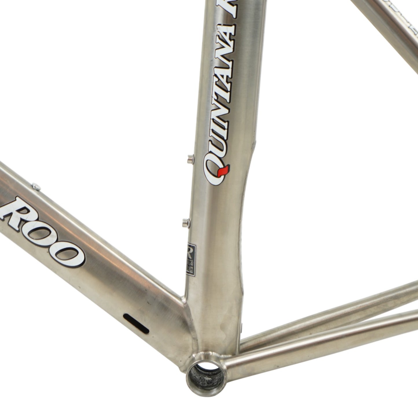 Quintana Roo Ti-Phoon Titanium Rim Brake TT/Triathlon Frameset w/ extras - 54cm